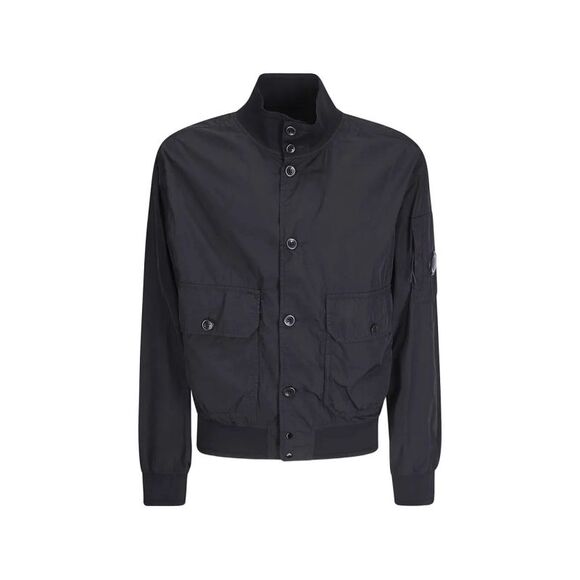 C.P. Company Men `Chrome-R` Button Bomber Jacket